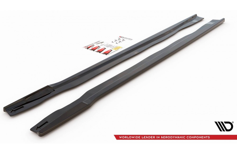 Set of Splitters BMW X7 M-Pack G07