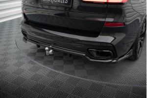 Rear Splitter (with vertical bars) BMW X7 M-Pack G07 Facelift