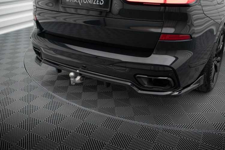 Πίσω splitter (με κατακόρυφες ράβδους) BMW X7 M-Pack G07 Facelift
