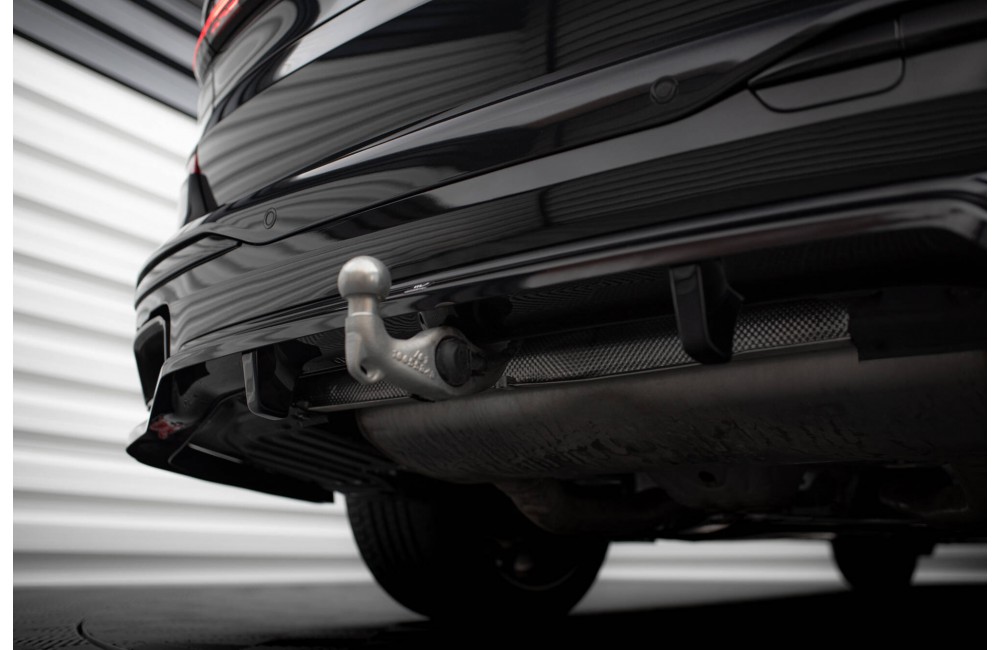 Rear Splitter (with vertical bars) BMW X7 M-Pack G07 Facelift