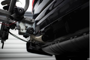 Rear Splitter (with vertical bars) BMW X7 M-Pack G07 Facelift