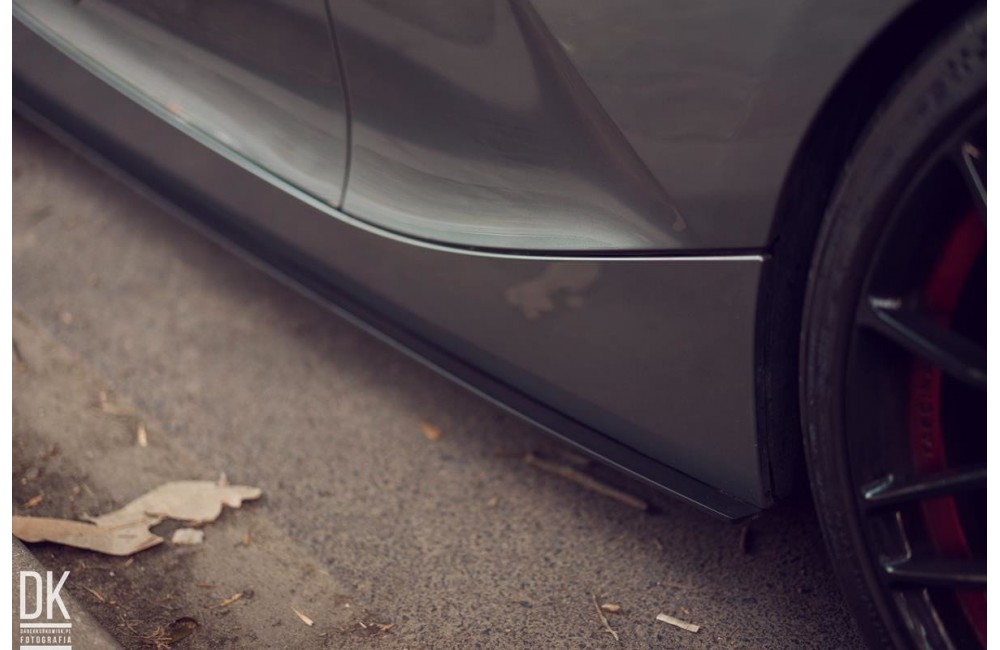 RACING SIDE SKIRTS DIFFUSERS BMW Z4 COUPE E86