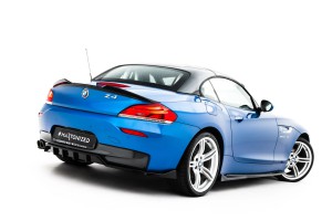 Rear Splitter (with vertical bars) V.2 BMW Z4 M-Pack E89 Facelift