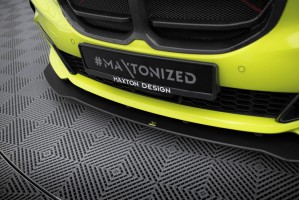 Street Pro Front Splitter BMW 1 M-Pack / M135i / 128ti F40 - Black