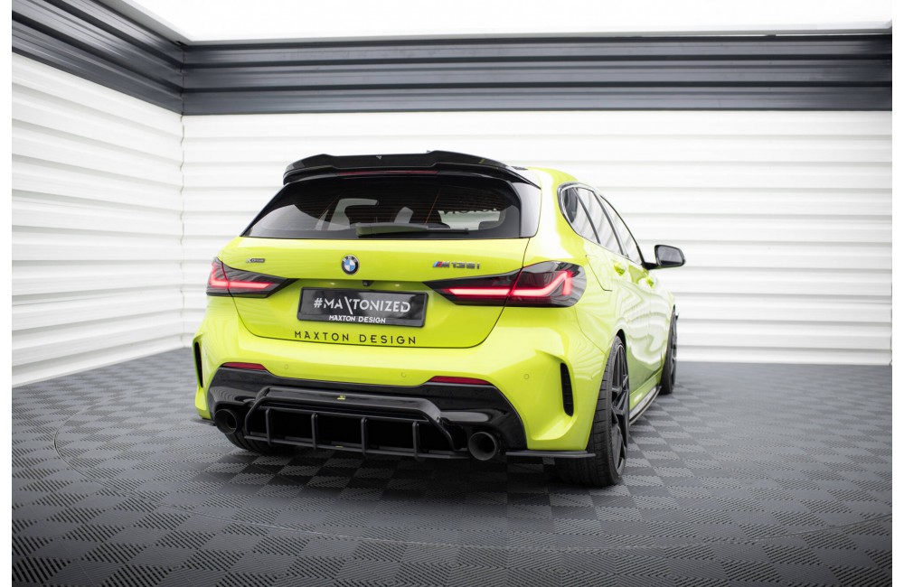 Street Pro Rear Diffuser V.2 BMW 1 F40 M-Pack / M135i - Black