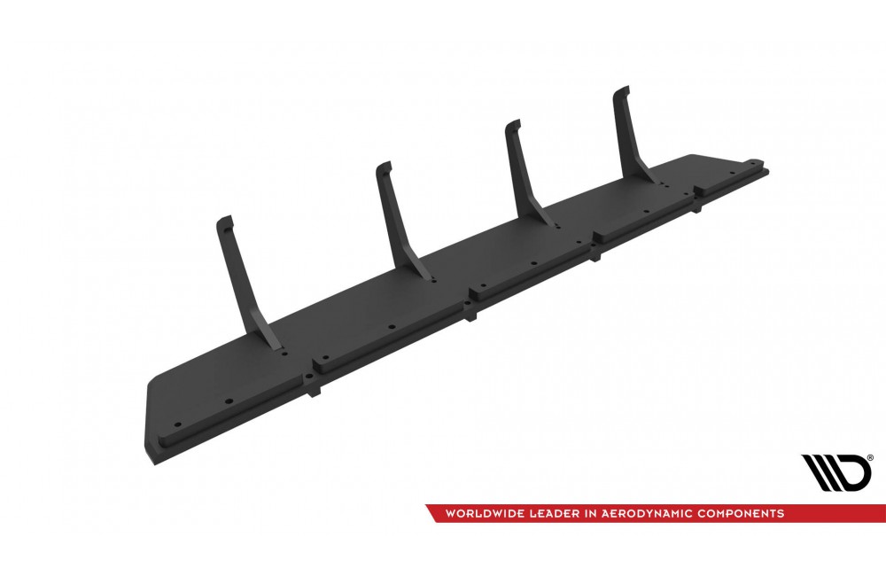 Street Pro Rear Diffuser V.2 BMW 1 F40 M-Pack / M135i - Black