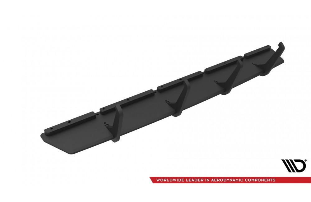 Street Pro Rear Diffuser V.2 BMW 1 F40 M-Pack / M135i - Black