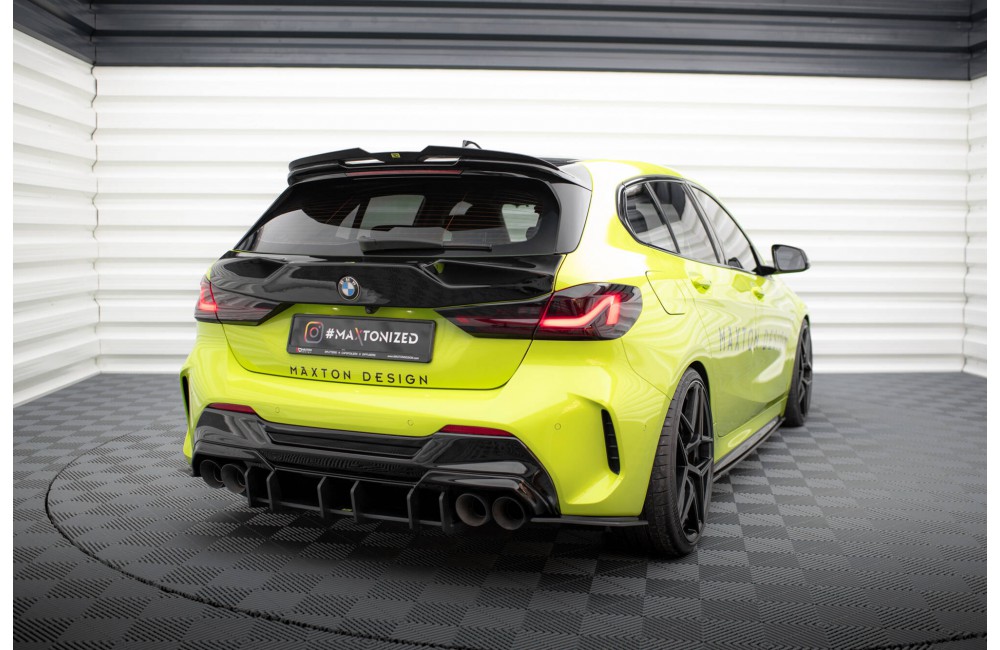 Street Pro Rear Diffuser V.4 BMW 1 F40 M-Pack / M135i - Black