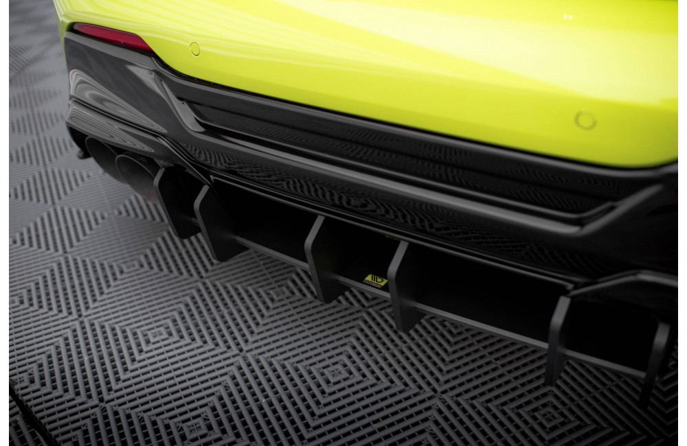 Street Pro Rear Diffuser V.4 BMW 1 F40 M-Pack / M135i - Black