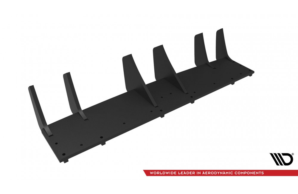Street Pro Rear Diffuser V.4 BMW 1 F40 M-Pack / M135i - Black