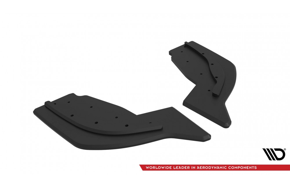 Street Pro Rear Side Splitters V.2 BMW 1 F40 M-Pack / M135i - Black Street Pro Rear Side Splitters V.2 BMW 1 F40 M-Pack / M135i - Black