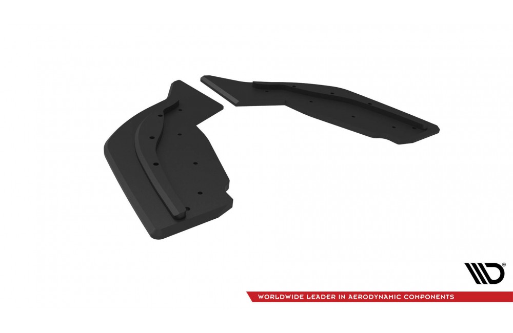 Street Pro Rear Side Splitters V.2 BMW 1 F40 M-Pack / M135i - Black Street Pro Rear Side Splitters V.2 BMW 1 F40 M-Pack / M135i - Black