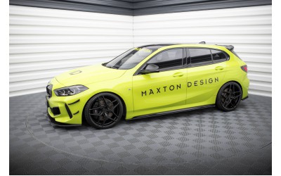 Street Pro Side Skirts Diffusers BMW 1 M-Pack / M135i / 128ti F40 - Black