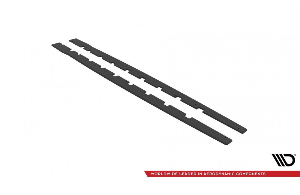 Street Pro Side Skirts Diffusers BMW 1 M-Pack / M135i / 128ti F40 - Black Street Pro Side Skirts Diffusers BMW 1 M-Pack / M135i / 128ti F40 - Black