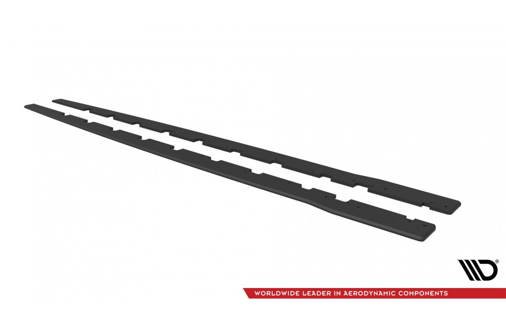 Street Pro Side Skirts Diffusers BMW 1 M-Pack / M135i / 128ti F40 - Black Street Pro Side Skirts Diffusers BMW 1 M-Pack / M135i / 128ti F40 - Black