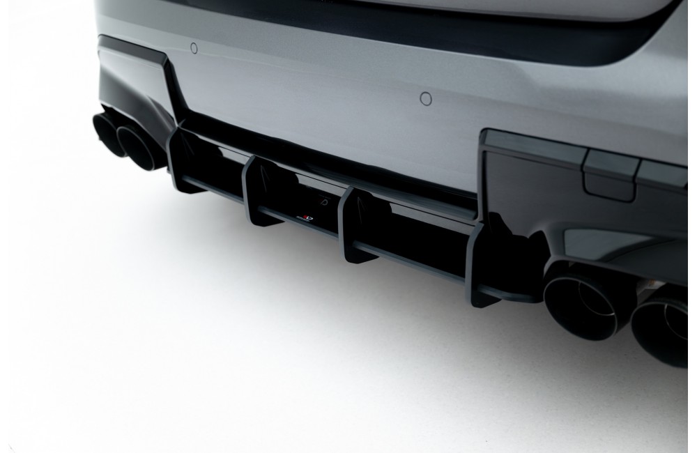Street Pro Rear Diffuser BMW M135i F70 - Black