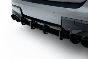 Street Pro Rear Diffuser BMW M135i F70 - Black