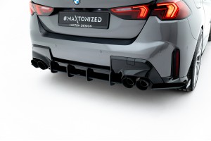 Street Pro Rear Diffuser BMW M135i F70 - Black