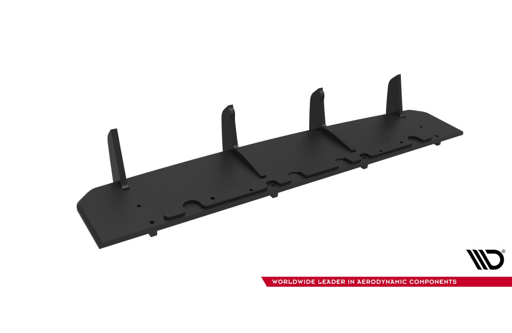 Street Pro Rear Diffuser BMW M135i F70 - Black