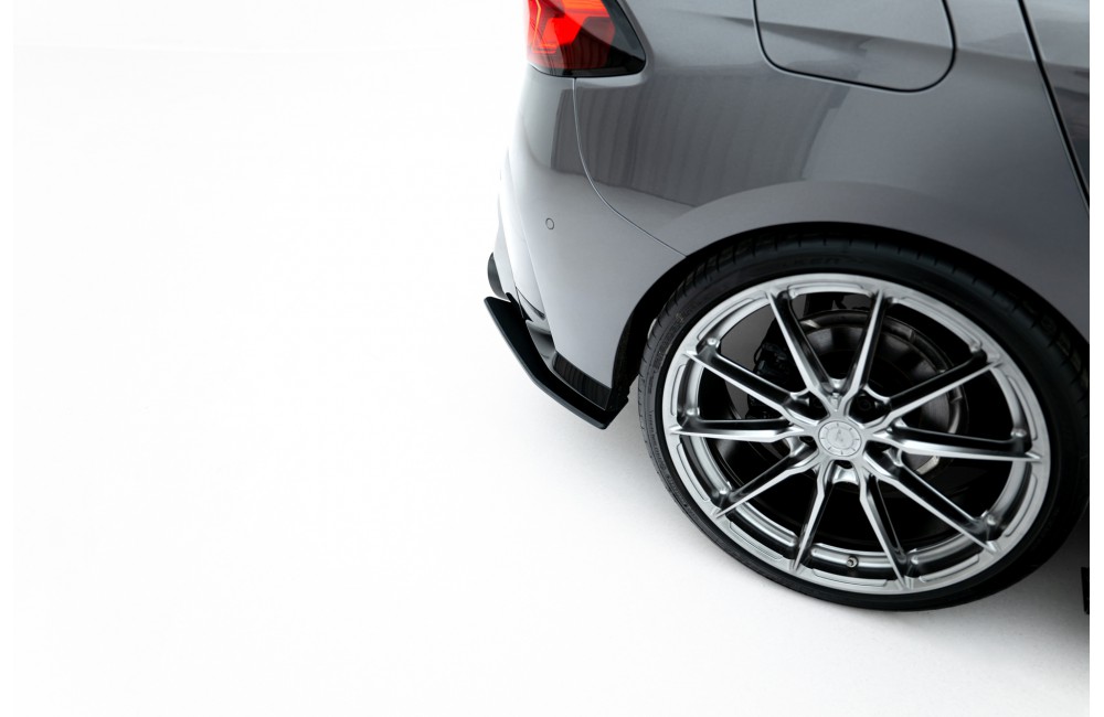 Street Pro Rear Side Splitters V.1 BMW M135i F70 - Black Street Pro Rear Side Splitters V.1 BMW M135i F70 - Black