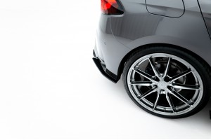 Street Pro Rear Side Splitters V.1 BMW M135i F70 - Black Street Pro Rear Side Splitters V.1 BMW M135i F70 - Black
