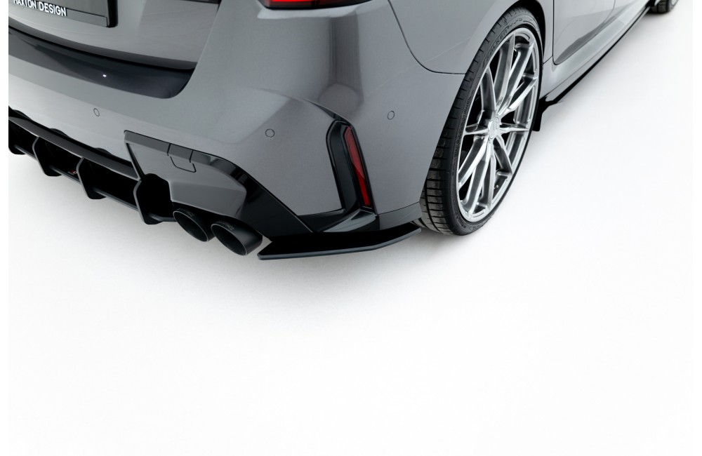Street Pro Rear Side Splitters V.1 BMW M135i F70 - Black Street Pro Rear Side Splitters V.1 BMW M135i F70 - Black