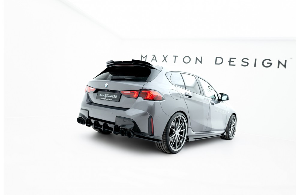 Street Pro Rear Side Splitters V.1 BMW M135i F70 - Black Street Pro Rear Side Splitters V.1 BMW M135i F70 - Black