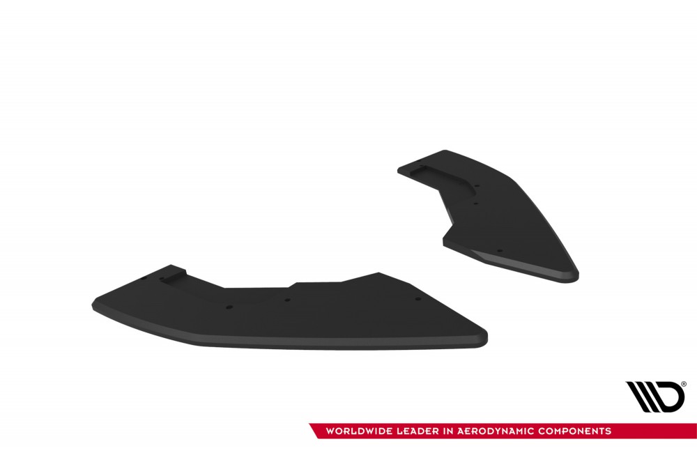 Street Pro Rear Side Splitters V.1 BMW M135i F70 - Black Street Pro Rear Side Splitters V.1 BMW M135i F70 - Black