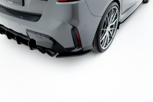 Street Pro Rear Side Splitters V.1 BMW M135i F70 - Black Street Pro Rear Side Splitters V.1 BMW M135i F70 - Black