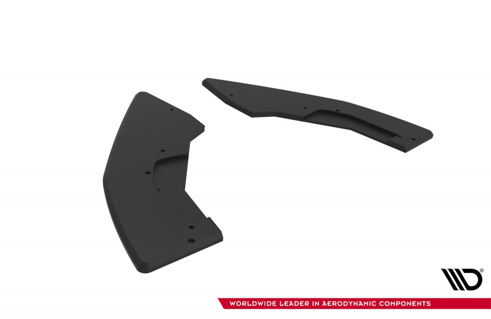 Street Pro Rear Side Splitters V.1 BMW M135i F70 - Black Street Pro Rear Side Splitters V.1 BMW M135i F70 - Black