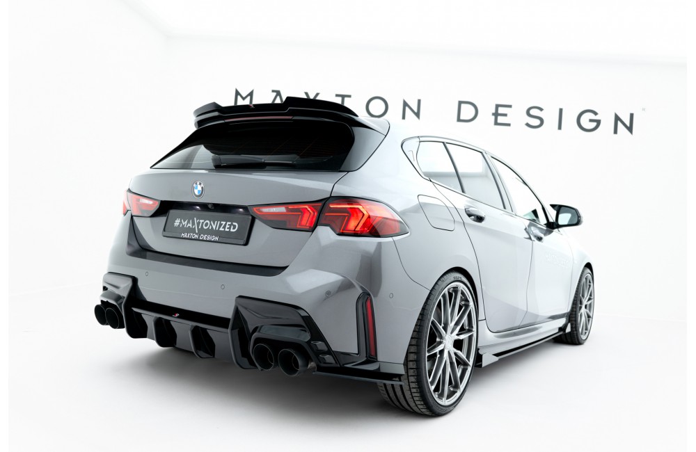 Street Pro Rear Side Splitters V.2 BMW 1 M-Pack F70 - Black Street Pro Rear Side Splitters V.2 BMW 1 M-Pack F70 - Black