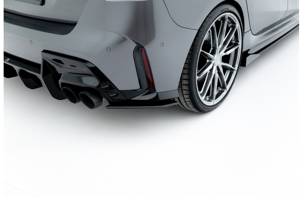 Street Pro Rear Side Splitters V.2 BMW 1 M-Pack F70 - Black Street Pro Rear Side Splitters V.2 BMW 1 M-Pack F70 - Black