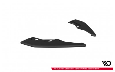 Street Pro Rear Side Splitters V.2 BMW 1 M-Pack F70 - Black