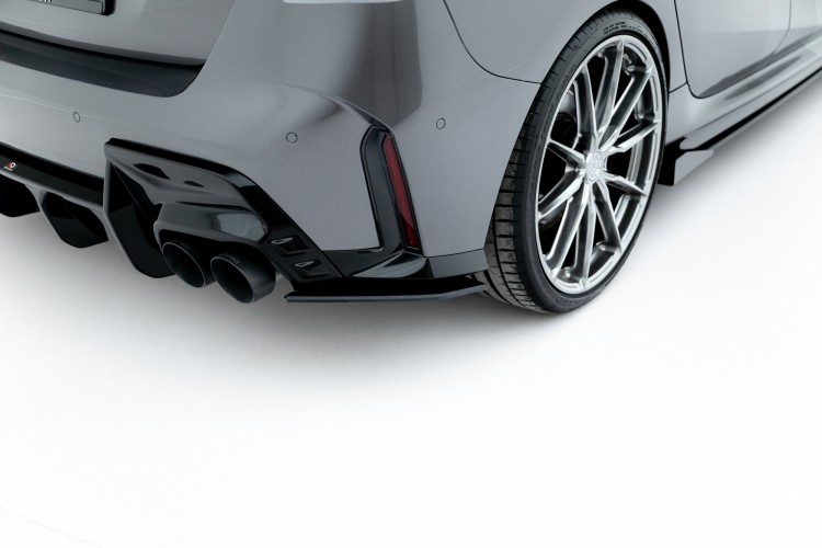 Street Pro Πίσω πλαϊνά αεροτομές V.2 BMW 1 M-Pack F70 - Black
