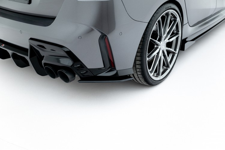 Street Pro Πίσω πλαϊνά αεροτομές V.2 BMW 1 M-Pack F70 - Black