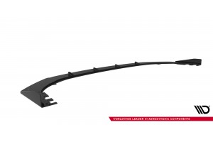 Street Pro Front Splitter + Flaps BMW 1 M-Pack F70 - Black + Gloss Flaps