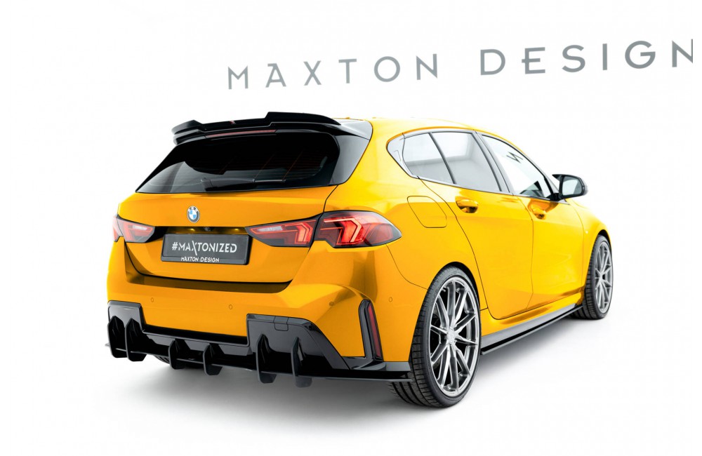 Street Pro Rear Diffuser BMW 1 M-Pack F70 - Black