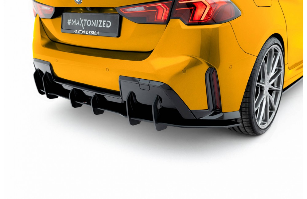 Street Pro Rear Diffuser BMW 1 M-Pack F70 - Black