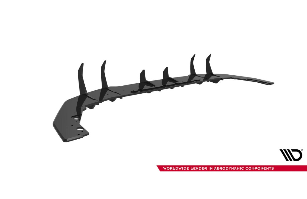 Street Pro Rear Diffuser BMW 1 M-Pack F70 - Black