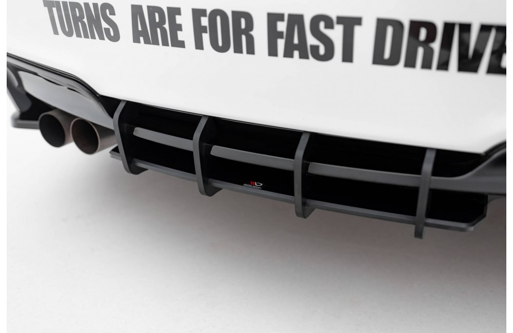 Street Pro Rear Diffuser BMW 1 M Coupe E82 - Black