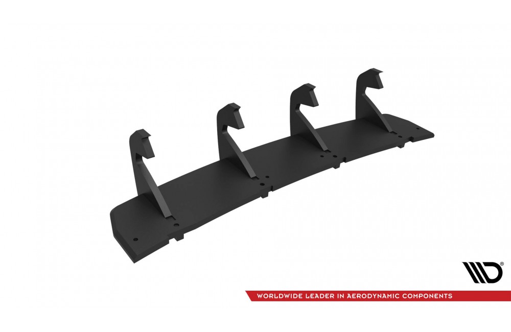 Street Pro Rear Diffuser BMW 1 M Coupe E82 - Black