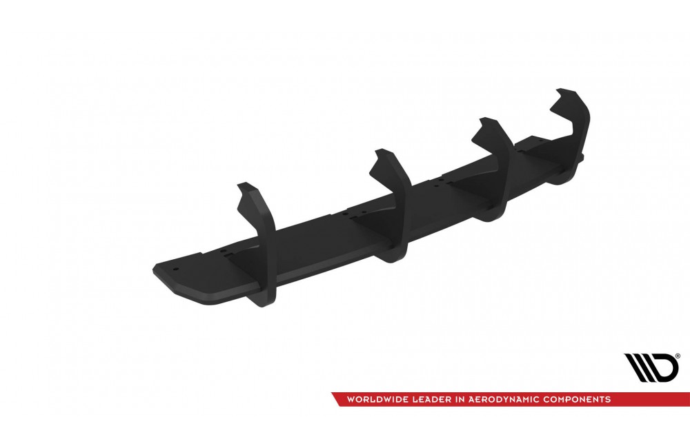 Street Pro Rear Diffuser BMW 1 M Coupe E82 - Black