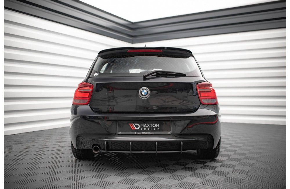 Street Pro Rear Diffuser BMW 1 F20 - Black