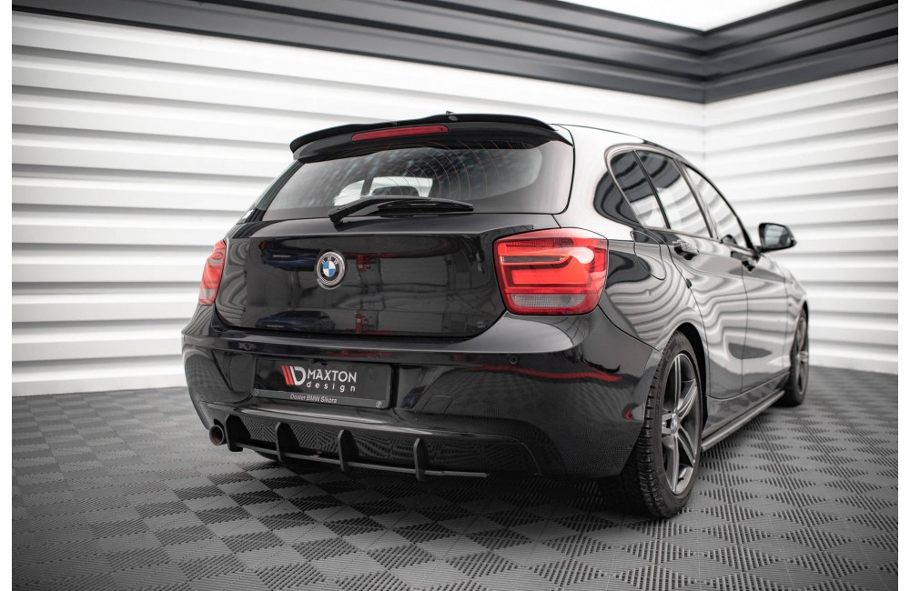 Street Pro Rear Diffuser BMW 1 F20 - Black