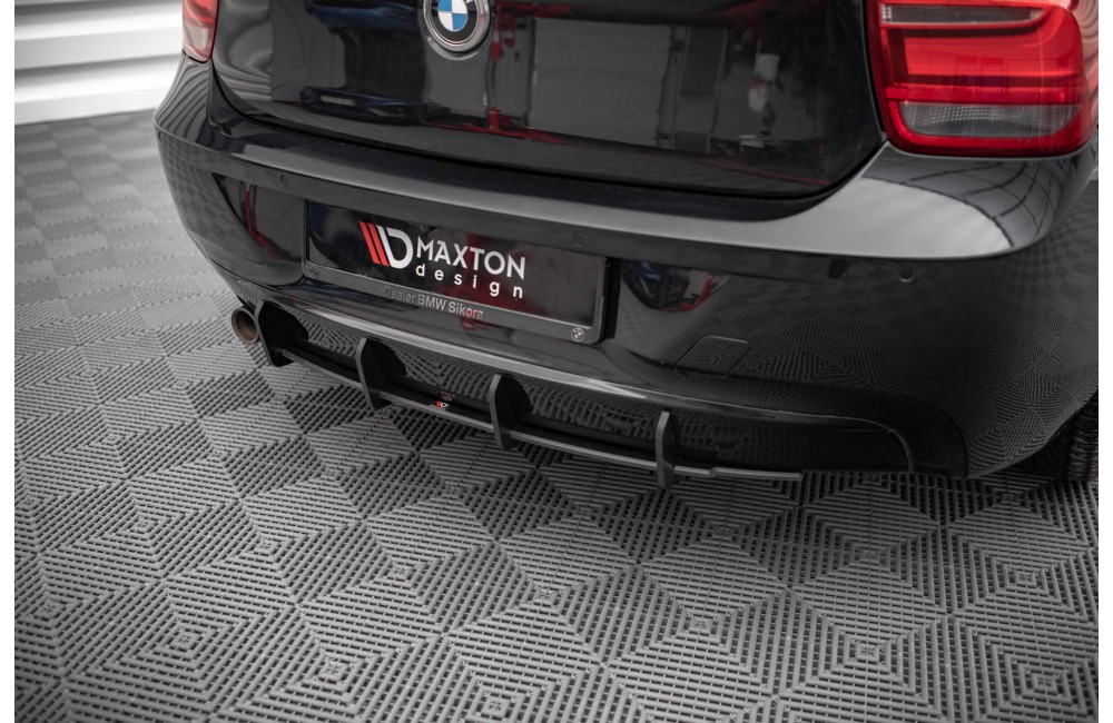 Street Pro Rear Diffuser BMW 1 F20 - Black