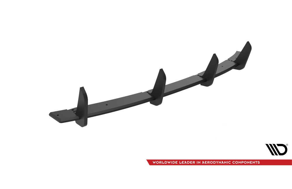 Street Pro Rear Diffuser BMW 1 F20 - Black