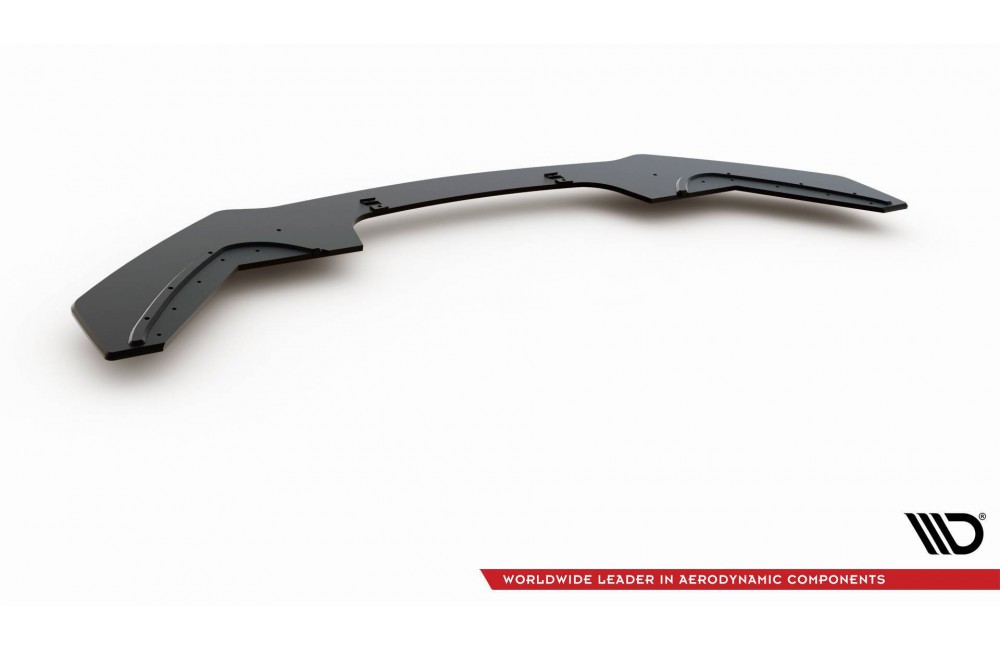 Street Pro Front Splitter V.3 for BMW 1 F20 M-Pack Facelift / M140i  - Black