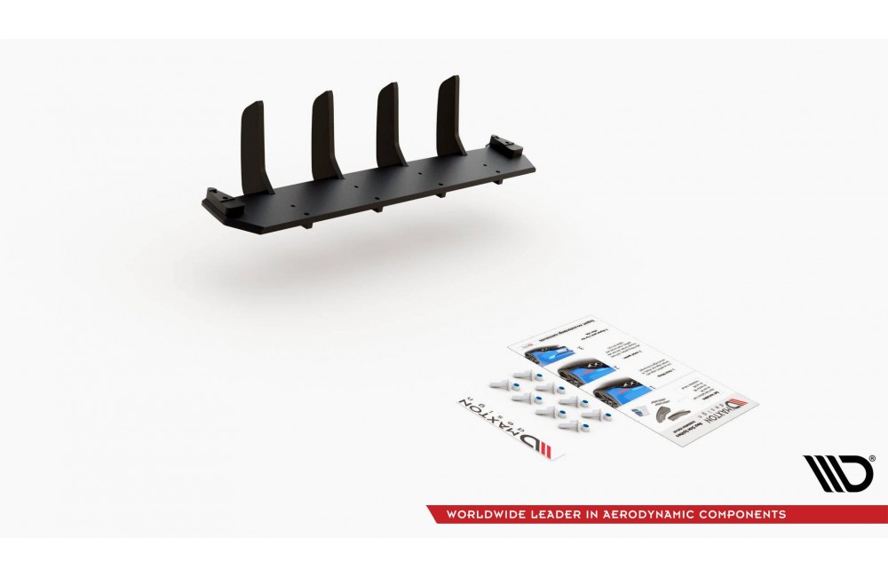 Street Pro Rear Diffuser V.4 BMW M140i - Black