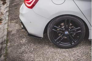 Street Pro Rear Side Splitters V.3 for BMW 1 F20 M140i - Black Street Pro Rear Side Splitters V.3 for BMW 1 F20 M140i - Black