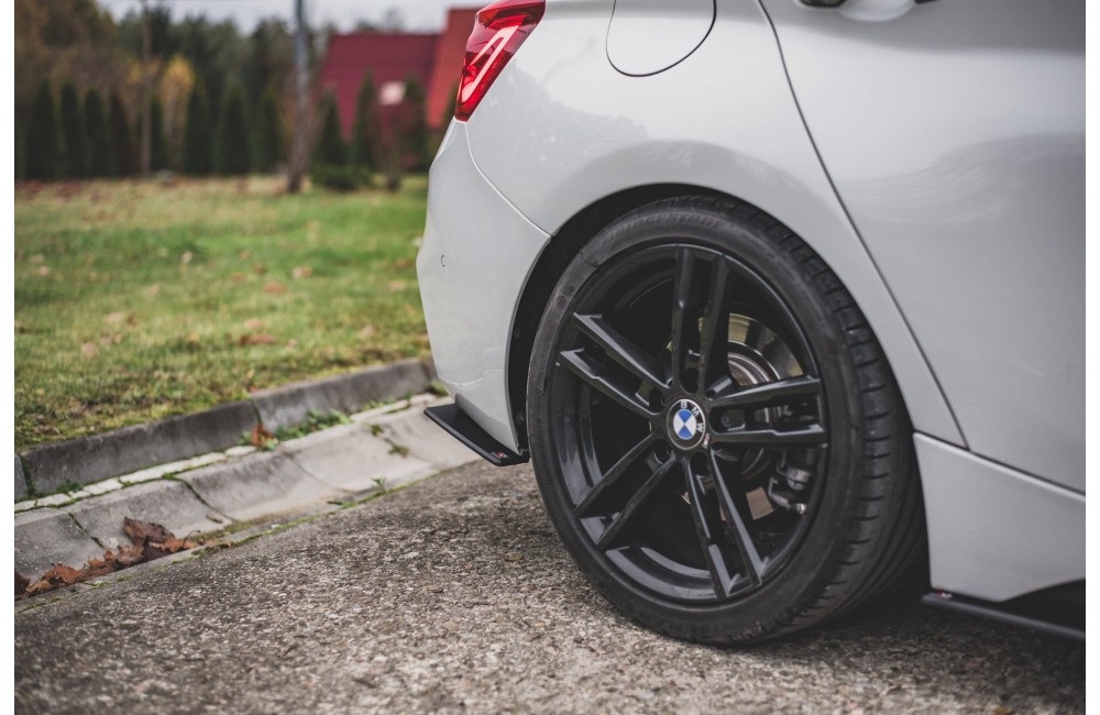 Street Pro Rear Side Splitters V.3 for BMW 1 F20 M140i - Black Street Pro Rear Side Splitters V.3 for BMW 1 F20 M140i - Black